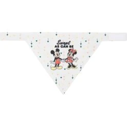 Disney Mickey Mouse & Minnie Mouse "Sweet As Can Be" Reversible Dog & Cat Bandana -Disney 220293 PT2. AC SS1800 V1637681865