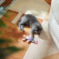 Disney Daisy Duck Plush Kicker Cat Toy With Catnip -Disney 220635 PT2. AC SS1800 V1612366323