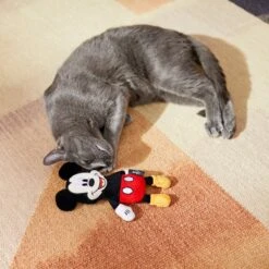Disney Mickey Mouse Plush Kicker Cat Toy With Catnip 5 Disney Mickey Mouse Plush Kicker Cat Toy With Catnip -Disney 220766 PT2. AC SS1800 V1612365193