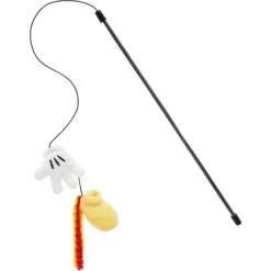 Disney Mickey Mouse's Shoe & Glove Teaser Cat Toy With Catnip