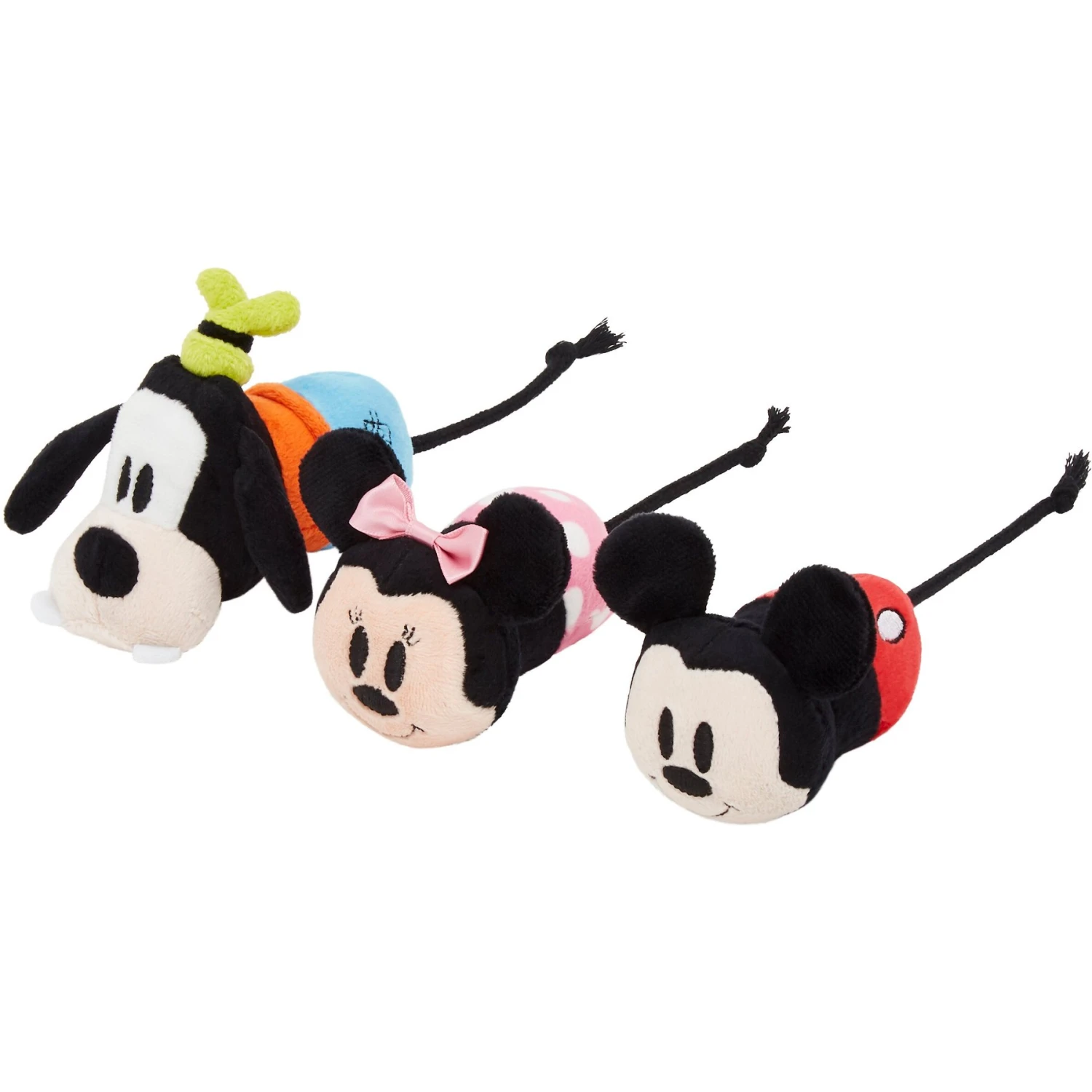 Disney Mickey & Friends Plush Mice Cat Toy With Catnip, 3 Count 1 Disney Mickey & Friends Plush Mice Cat Toy With Catnip, 3 Count