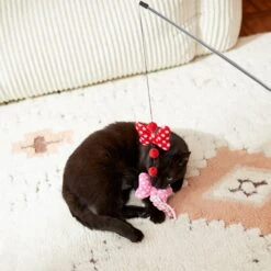Disney Minnie Mouse Bows Teaser Cat Toy With Catnip 5 Disney Minnie Mouse Bows Teaser Cat Toy With Catnip -Disney 220799 PT2. AC SS1800 V1612366877