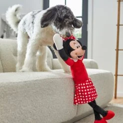 Disney Minnie Mouse Wagazoo Plush Squeaky Dog Toy, Extra Long -Disney 220836 PT3. AC SS1800 V1621383402