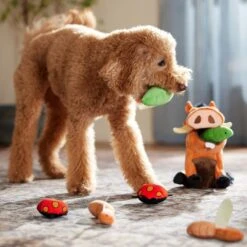 Disney Pumbaa Hide & Seek Puzzle Plush Squeaky Dog Toy -Disney 220862 PT3. AC SS1800 V1612366053