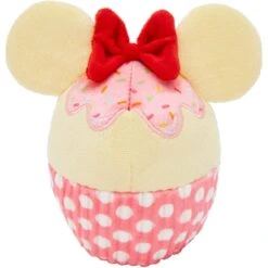 Disney Minnie Mouse Cupcake Plush Squeaky Dog Toy