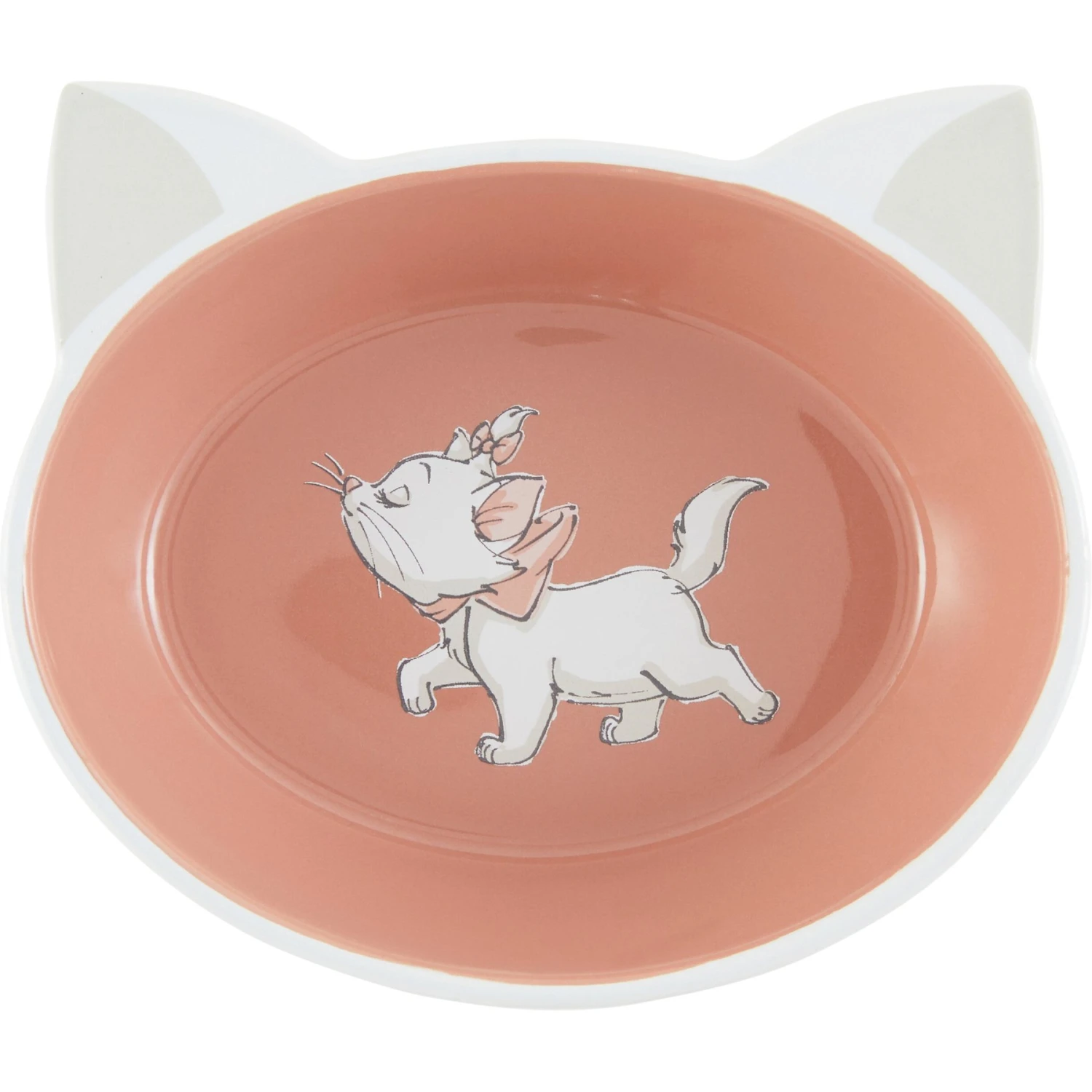 Disney Aristocats Marie Non-skid Ceramic Cat Bowl 1 Disney Aristocats Marie Non-skid Ceramic Cat Bowl