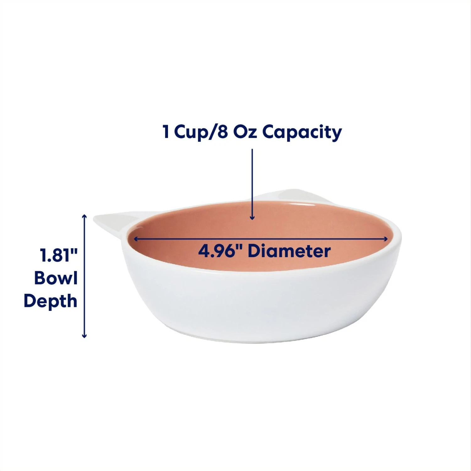 Disney Aristocats Marie Non-skid Ceramic Cat Bowl 2 Disney Aristocats Marie Non-skid Ceramic Cat Bowl - Image 2