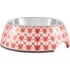 Disney Mickey Mouse Red Deco Stainless Steel & Melamine Dog & Cat Bowl