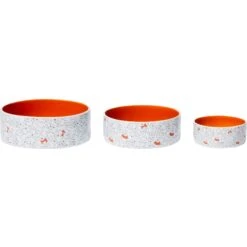 Disney Winnie The Pooh Orange No-Skid Ceramic Dog & Cat Bowl -Disney 280626 PT5. AC SS1800 V1628535370