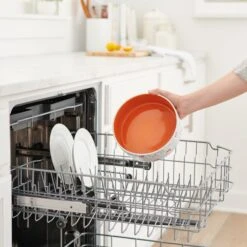 Disney Winnie The Pooh Orange No-Skid Ceramic Dog & Cat Bowl -Disney 280626 PT6. AC SS1800 V1629987830