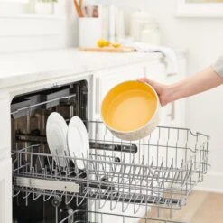 Disney Winnie The Pooh Non-Skid Ceramic Dog & Cat Bowl, Yellow -Disney 280627 PT6. AC SS1800 V1629988002