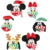Disney Holiday Mickey Mouse & Friends Plush With Rubber Core Squeaky Dog Toy, 6 Count