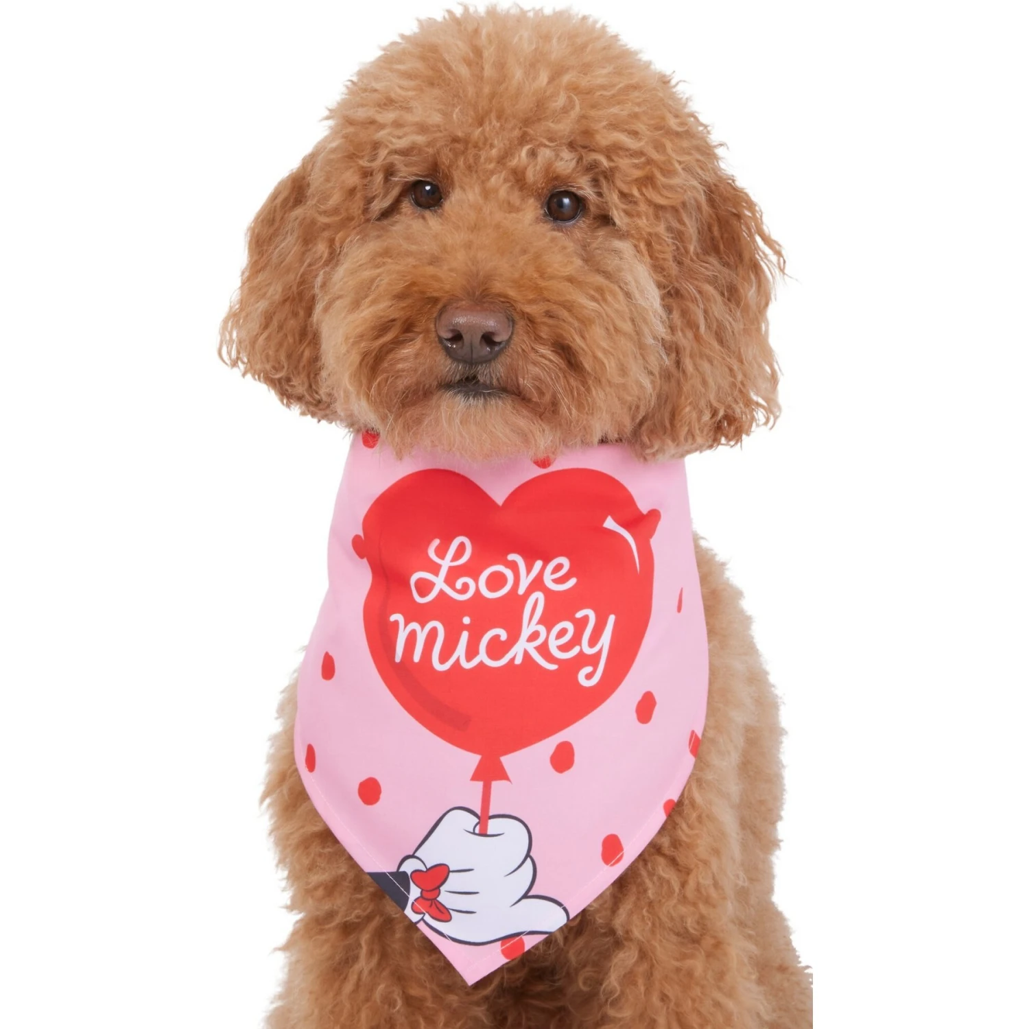 Disney Mickey Mouse "Love Mickey" Dog & Cat Bandana 1 Disney Mickey Mouse "Love Mickey" Dog & Cat Bandana