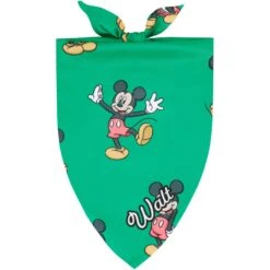 Disney Mickey Mouse Golden Days Personalized Dog & Cat Bandana