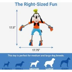 Disney Goofy Plush With Rope Squeaky Dog Toy & Disney Pluto Bottle Plush Squeaky Dog Toy 9 Disney Goofy Plush With Rope Squeaky Dog Toy & Disney Pluto Bottle Plush Squeaky Dog Toy -Disney 302342 PT2. AC SS1800 V1623073351