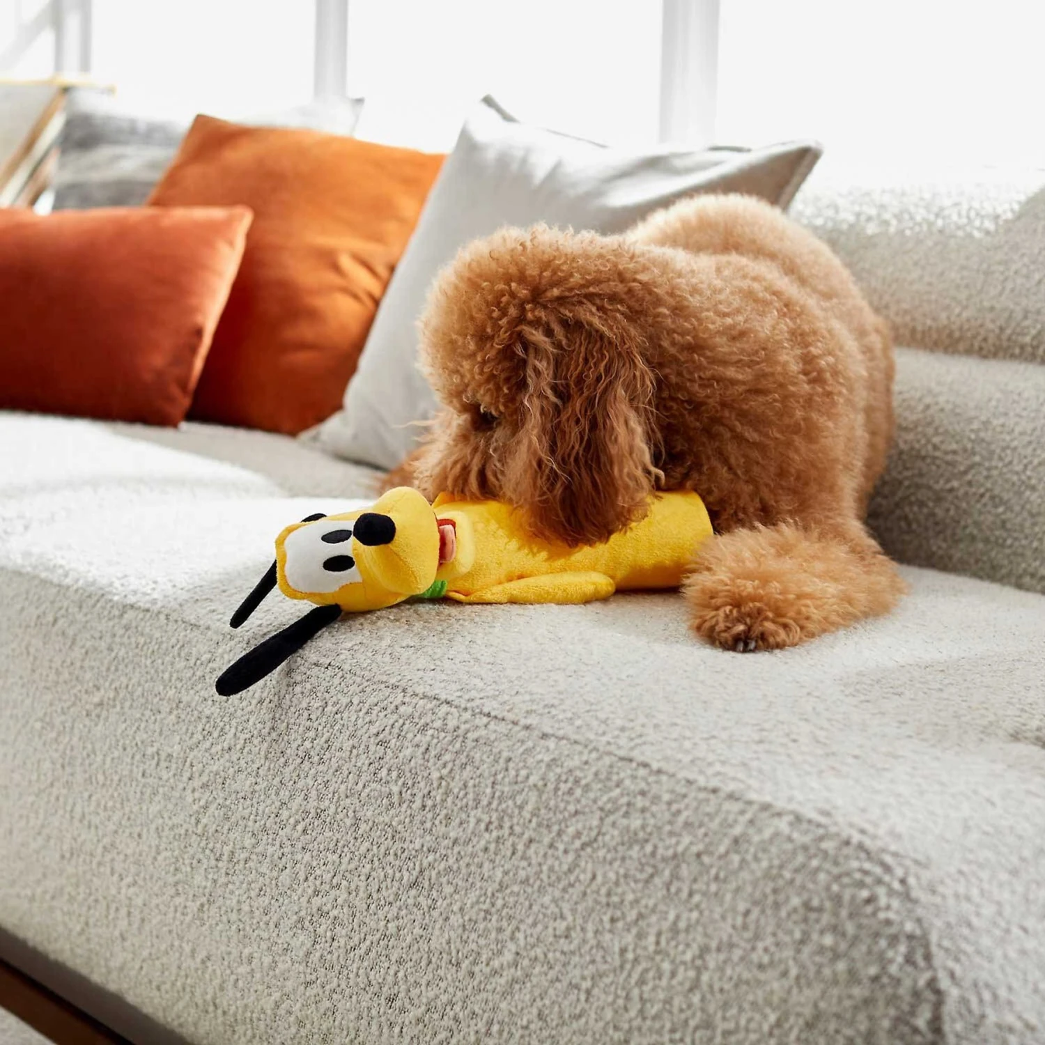 Disney Goofy Plush With Rope Squeaky Dog Toy & Disney Pluto Bottle Plush Squeaky Dog Toy 7 Disney Goofy Plush With Rope Squeaky Dog Toy & Disney Pluto Bottle Plush Squeaky Dog Toy - Image 7