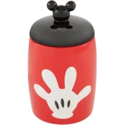 Disney Mickey Mouse Ceramic Dog & Cat Treat Jar