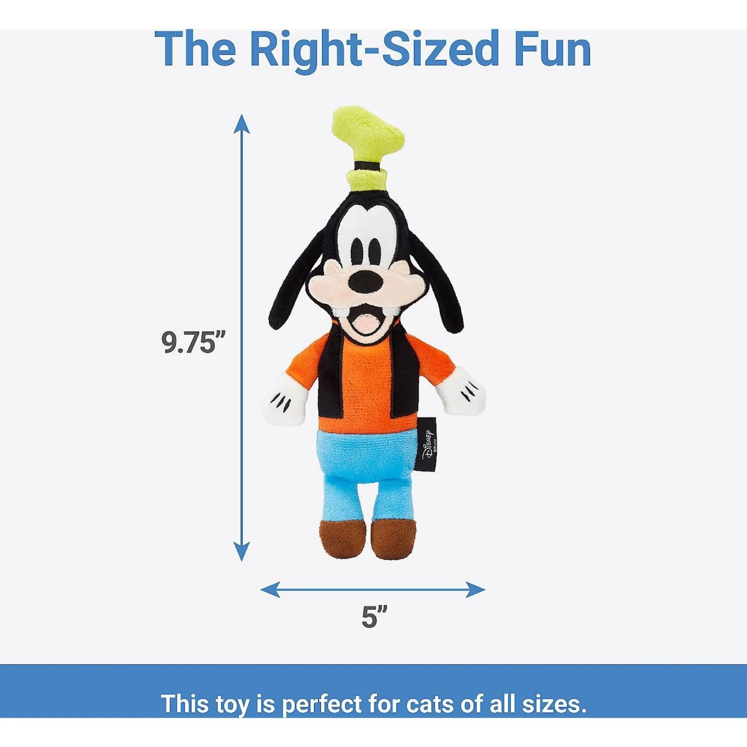 Disney Mickey Mouse Plush Kicker Cat Toy With Catnip & Disney Goofy Plush Kicker Cat Toy With Catnip 6 Disney Mickey Mouse Plush Kicker Cat Toy With Catnip & Disney Goofy Plush Kicker Cat Toy With Catnip - Image 6