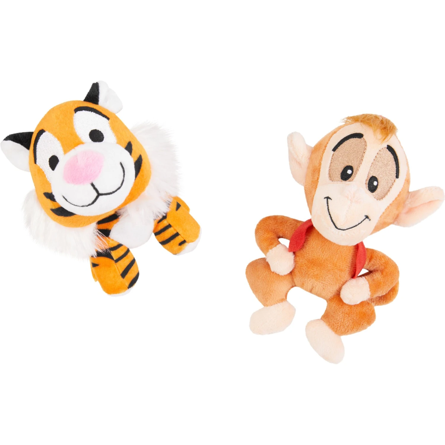 Disney Aladdin Rajah & Abu Plush Cat Toy With Catnip, 2 Count 1 Disney Aladdin Rajah & Abu Plush Cat Toy With Catnip, 2 Count