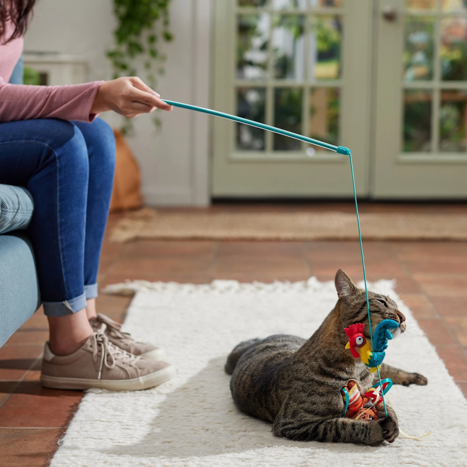 Disney Princess Moana Teaser Wand Cat Toy With Catnip 3 Disney Princess Moana Teaser Wand Cat Toy With Catnip - Image 3