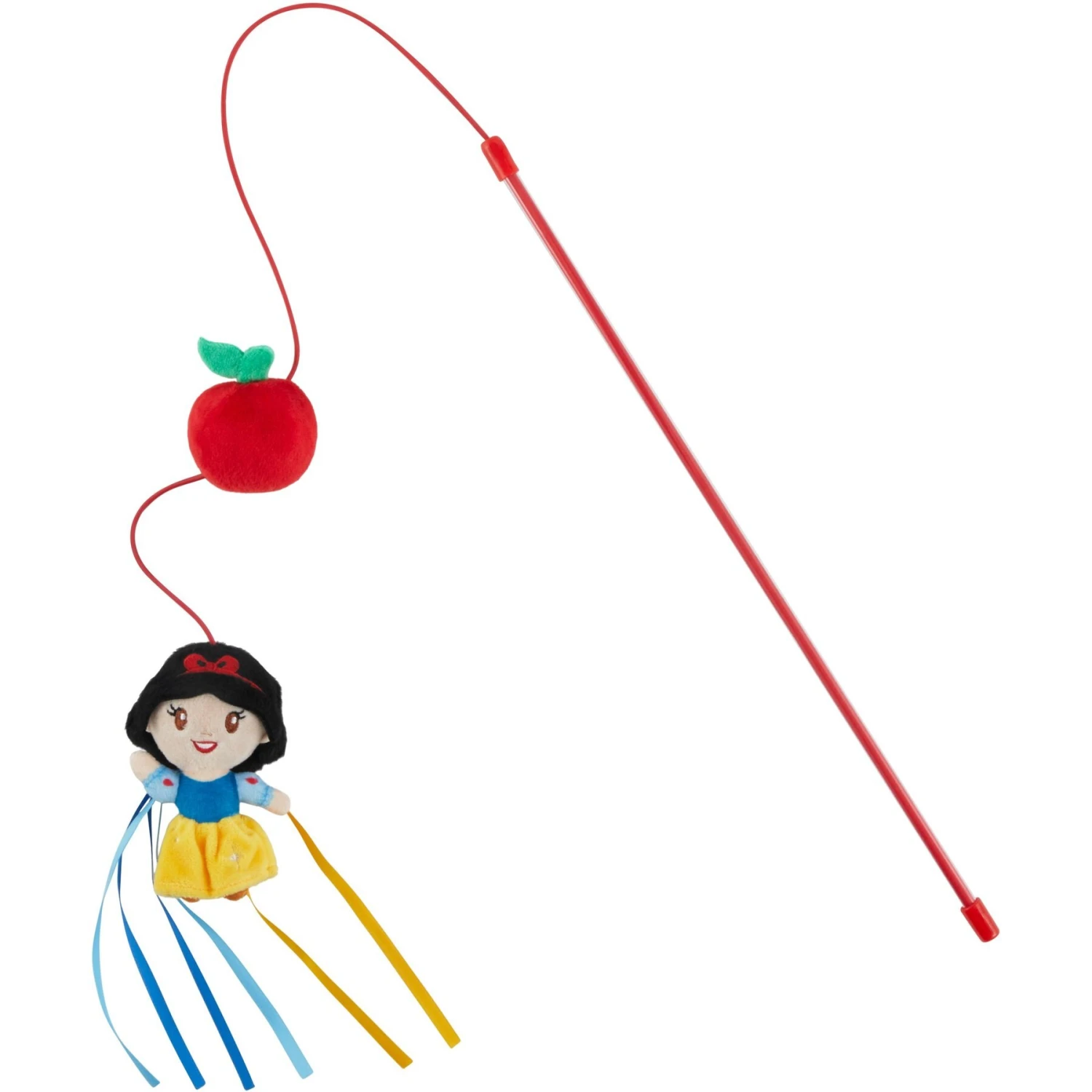 Disney Princess Snow White Teaser Wand Cat Toy With Catnip 1 Disney Princess Snow White Teaser Wand Cat Toy With Catnip