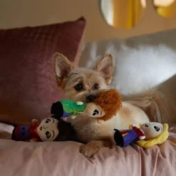 Disney Halloween Hocus Pocus Sanderson Sisters Plush Squeaky Dog Toy, 3 Count, Small/Medium -Disney 344461 PT3. AC SS1800 V1657657086