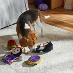 Disney Villains Evil Queen & Witch Plush Squeaky Dog Toy, 4 Count -Disney 344471 PT3. AC SS1800 V1660061956