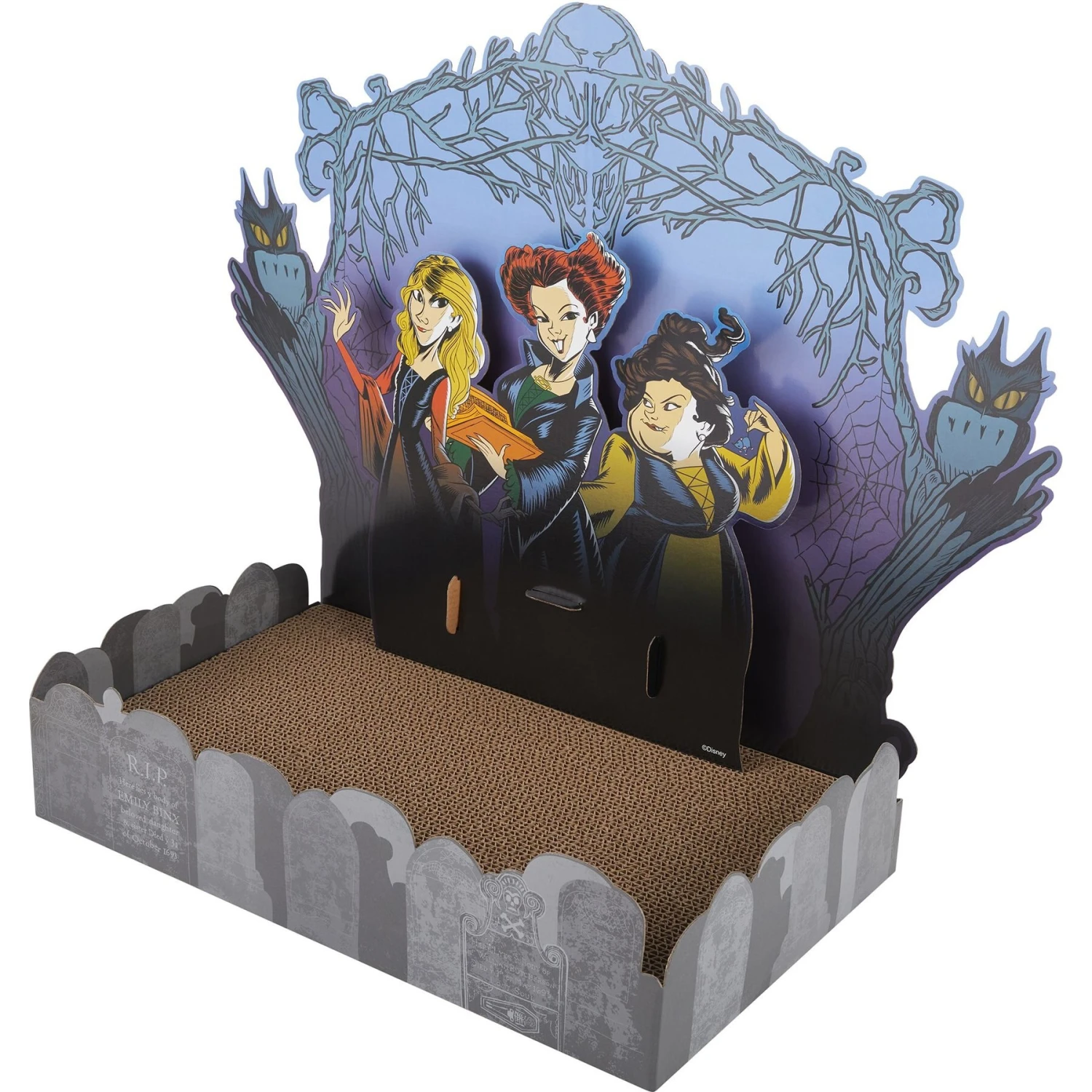 Disney Halloween Hocus Pocus Graveyard Step-In Cat Scratcher Toy 1 Disney Halloween Hocus Pocus Graveyard Step-In Cat Scratcher Toy
