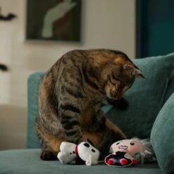 Disney Halloween Villains Cruella De Vil & Dalmatian Plush Cat Toy With Catnip, 2 Count -Disney 344515 PT3. AC SS1800 V1657657087