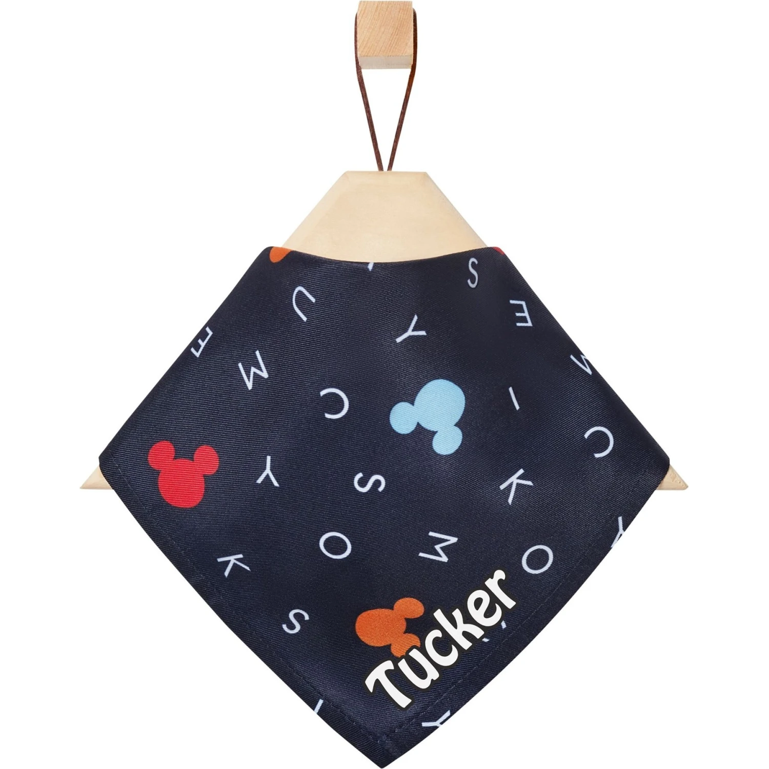 Disney "M-I-C-K-E-Y M-O-U-S-E" Personalized Dog & Cat Bandana 1 Disney "M-I-C-K-E-Y M-O-U-S-E" Personalized Dog & Cat Bandana