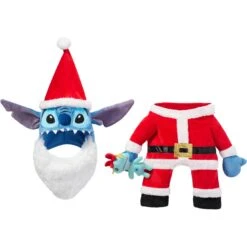 Disney Santa Stitch Walking Dog & Cat Costume -Disney 358449 PT5. AC SS1800 V1660701272