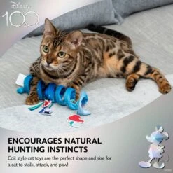 Disney / Pixar DISNEY PIXAR The Little Mermaid Ariel, Flounder & Sebastian Activity Coil Cat Toy, Multicolor -Disney 907846 PT4. AC SS1800 V1699022104