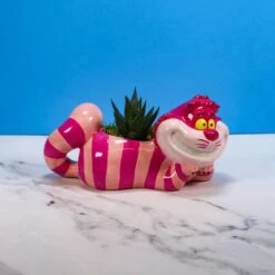 Disney Alice In Wonderland Cheshire Cat Table Top Vase