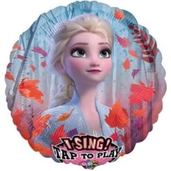 Disney Amscan Anagram 4039301 Frozen 2 Jumbo Sing-a-Tune Foil Balloon 18 Inch