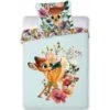 Disney Bambi Bland Blommor Påslakanset Junior 100×135