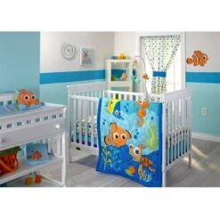 Disney Finding Nemo Crib Bedding Set 3-pack