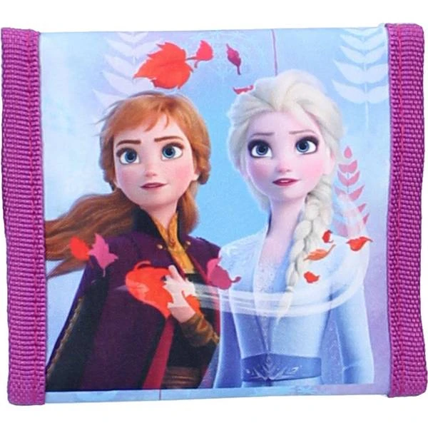 Disney Frozen Trade Kid's II Anna And Elsa Wallet - Purple One 1 Disney Frozen Trade Kid's II Anna And Elsa Wallet - Purple One
