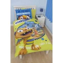 Disney Henry Huggle Monster Roar Single Duvet Cover Set