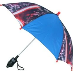 Disney Kids Star Wars Stick Umbrella With Character Handle