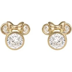 Disney Ladies Plated Stainless Steel Minnie Mouse