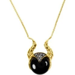 Disney Ladies Sterling Villains Maleficent Necklace