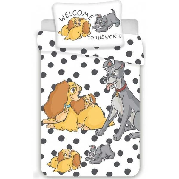 Disney Lady & Lufsen Bed Set 39.4x53.1" 1 Disney Lady & Lufsen Bed Set 39.4x53.1"