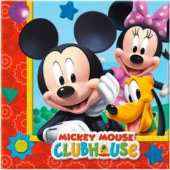 Disney Napkins Musses Clubhouse 20-pack