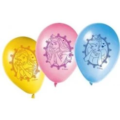 Disney Princess Unique Party 71645 11" Latex Glamour Balloons, Pack Of 8