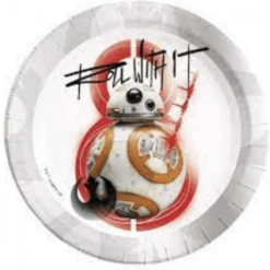 Disney Star Wars Bb-8 Roll With It Paper Plates 23Cm Children's Toys & Birthday Present Ideas Party Supplies New & In Stock At PoundToy
