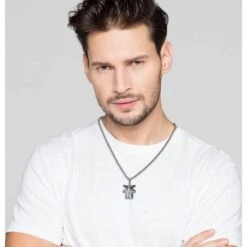 Disney Star Wars The Mandalorian The Child Stainless Steel Necklace