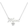 Disney Sterling Silver &Lsquo;Mum' Necklace