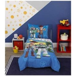 Disney Toy Story 4 - Green, Yellow Bed
