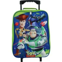 Disney Toy Story Rolling Luggage Blue/Green
